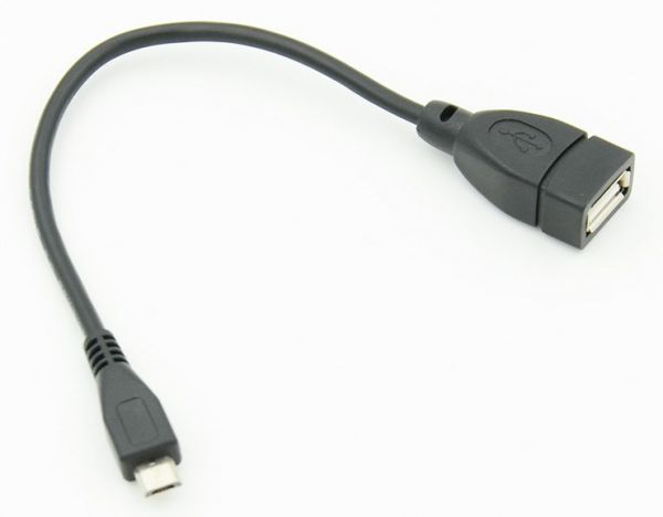 Кабель USB OTG (f)/Micro (0.2м)