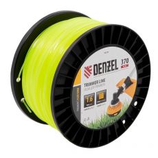 Леска для садовых триммеров Denzel FLEX CORD 96290 (1,6 мм, 370 м, квадрат)