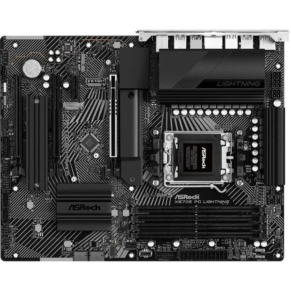 Материнская плата ASRock X670E PG LIGHTNING SocketAM5, AMD X670, ATX, Ret